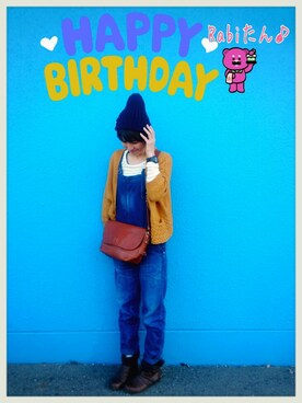 「WEAR友」｜さくらんぼさん（レディース・160cm）の冬コーディネート
