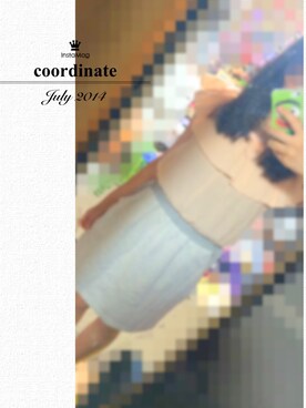 なぁこさん（レディース・155cm）の夏コーディネート