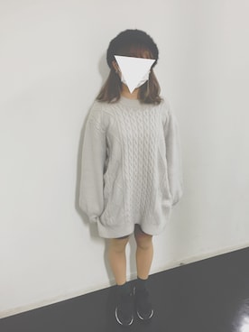「ハラチ」｜「アイテム（その他）」を使った、なぁこさん（レディース・154cm）の秋コーディネート
