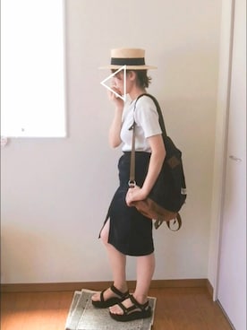 gem*さん(レディース・162cm)の夏コーディネート