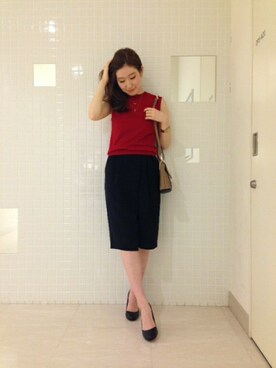 matsumoto mioさん(レディース・162cm)の夏コーディネート