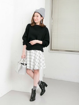 matsumoto mioさん(レディース・162cm)の秋コーディネート