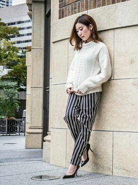 matsumoto mioさん(レディース・162cm)の秋コーディネート