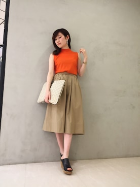 matsumoto mioさん(レディース)の春コーディネート