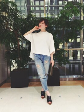 matsumoto    mioさん（レディース・162cm）の夏コーディネート