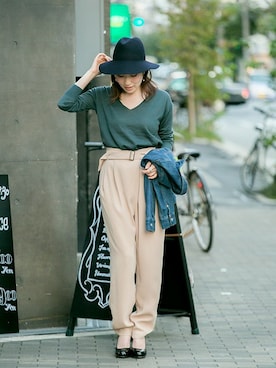 matsumoto    mioさん（レディース・162cm）の秋コーディネート