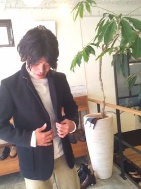 「FRANK LEDER（フランクリーダー）のアイテム（ジャケット/アウター）」を使った、Junichiさん（メンズ・173cm）の夏コーディネート