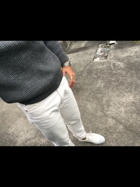 「Varde77（バルデセブンティセブン）のアイテム（アクセサリー）」を使った、Junichiさん（メンズ・173cm）の秋コーディネート