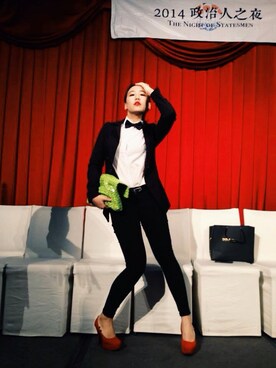 Juyi Chungさん（レディース・170cm）の春コーディネート