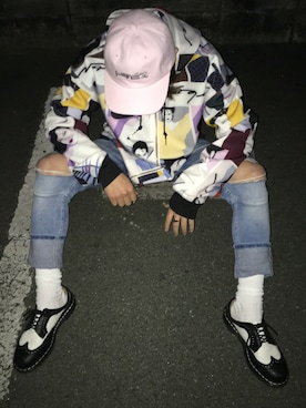 「JOYRICH」｜「アイテム（ブーツ）」を使った、ひかるさん（メンズ・165cm）の春コーディネート