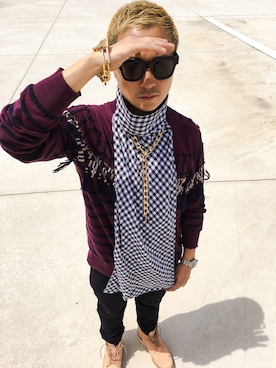 「ジュエリー」｜VERBALさん（メンズ・165cm）の春コーディネート