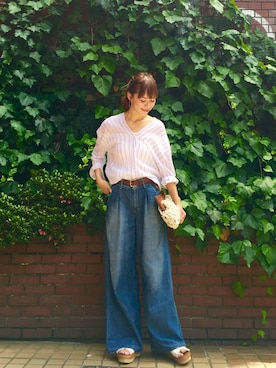 Maki Tobikaさん(レディース・167cm)の夏コーディネート