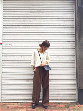 Maki Tobikaさん（レディース・167cm）の秋コーディネート