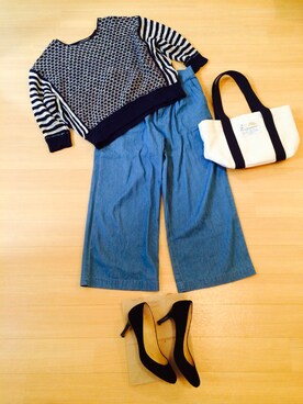 あっさむさん（レディース・160cm）の秋コーディネート