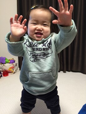 「子供服」｜K＊miさん（レディース・70cm）の冬コーディネート