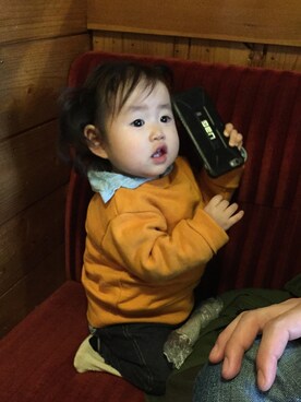 「子供服」｜K＊miさん（レディース・70cm）の冬コーディネート