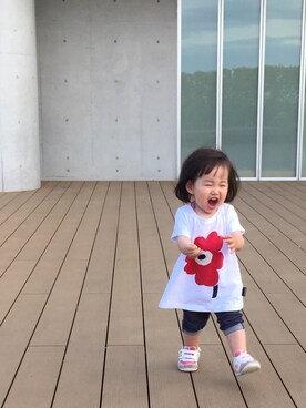 「子供服」｜K＊miさん（レディース・70cm）の春コーディネート