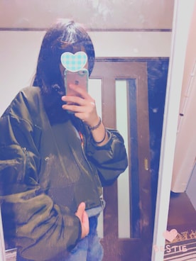 「レディース」｜「アイテム（その他アウター）」を使った、Ayaka Endoさん（レディース・165cm）の秋コーディネート