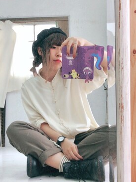 「アパレルスタッフ」｜「アイテム（腕時計）」を使った、airlieさん（レディース・155cm）の秋コーディネート