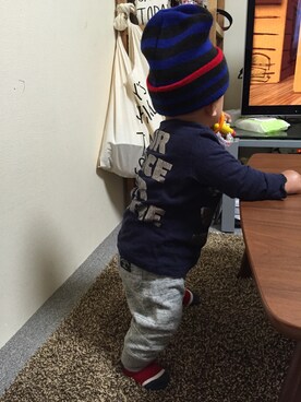 Nagiさん（キッズ・70cm）の秋コーディネート