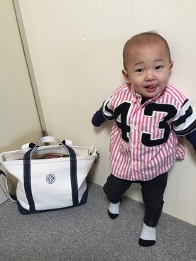 Nagiさん（キッズ・70cm）の春コーディネート