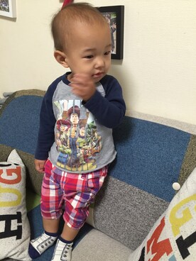 Nagiさん（キッズ・70cm）の夏コーディネート