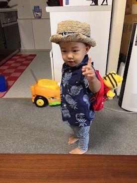 Nagiさん(キッズ・70cm)の夏コーディネート