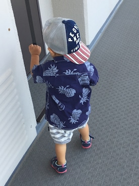 Nagiさん(キッズ・70cm)の夏コーディネート