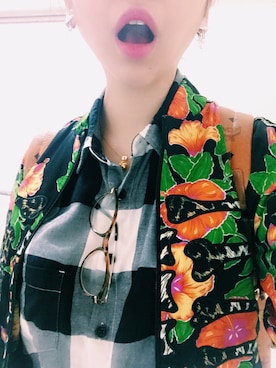 「adidas Originals by JEREMY SCOTT（アディダスオリジナルスバイジェレミースコット）のアイテム（ジャケット/アウター）」を使った、uhiさん（レディース・173cm）の冬コーディネート