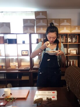 uhiさん（レディース・173cm）の秋コーディネート