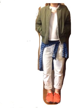 mofuさん（レディース・147cm）の春コーディネート