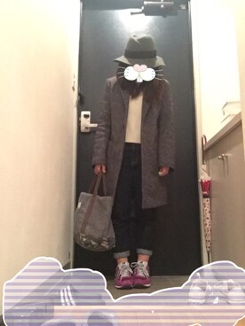 mofuさん（レディース・148cm）の冬コーディネート