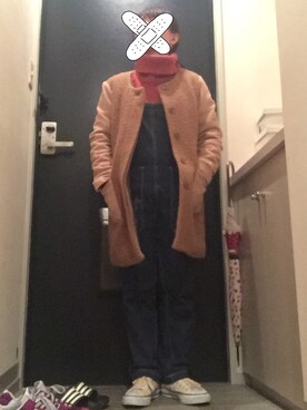 mofuさん（レディース・148cm）の冬コーディネート