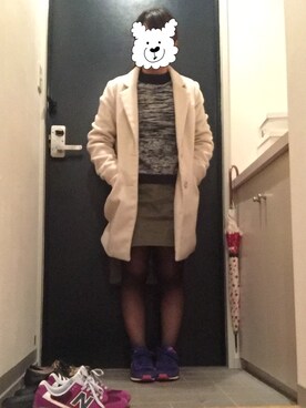 mofuさん（レディース・148cm）の冬コーディネート