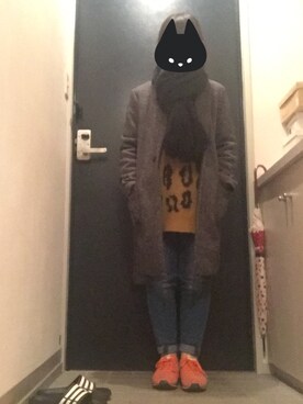 mofuさん（レディース・148cm）の冬コーディネート