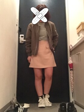 mofuさん（レディース・148cm）の春コーディネート