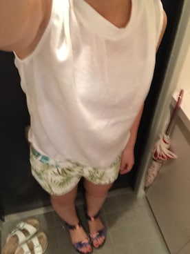 「ORiental TRaffic（オリエンタルトラフィック）の【再値下げ！SALE 50%OFF】【スポーツ系サンダル人気No1！】★スポーツサンダル★5203（サンダル）」を使った、mofuさん（レディース・148cm）の夏コーディネート