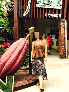 「pingtung」｜Kiki Wengさん（レディース・163cm）の秋コーディネート