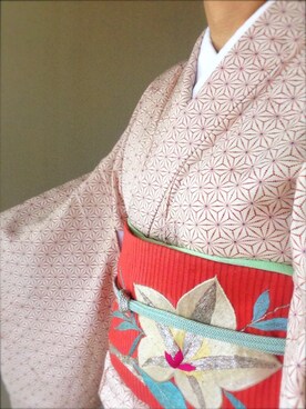 お千代さんのコーディネート