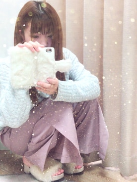 「one after another NICE CLAUP（ワンアフターアナザーナイスクラップ）のアイテム（その他）」を使った、かなみさん（レディース・156cm）の秋コーディネート