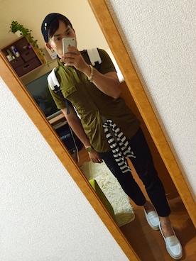 「Gc（ジーシー）のアイテム」を使った、しゅんさん（メンズ・168cm）の春コーディネート