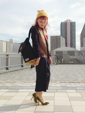 箕山さん（レディース・164cm）の秋コーディネート