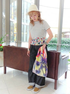 箕山さん(レディース・164cm)の春コーディネート