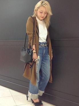 箕山さん(レディース・164cm)の夏コーディネート