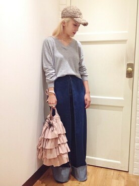 箕山さん（レディース・164cm）の秋コーディネート