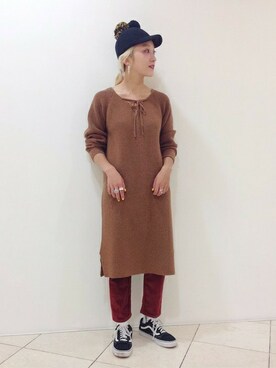 箕山さん（レディース・164cm）の秋コーディネート