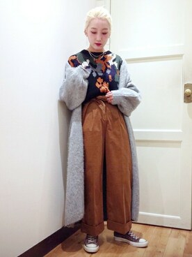 箕山さん（レディース・164cm）の秋コーディネート