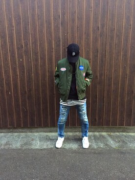 ゆきやさん（メンズ・170cm）の秋コーディネート