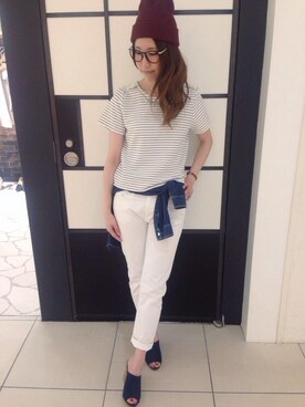 いっしーさん（レディース・159cm）の春コーディネート