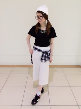 いっしーさん（レディース・159cm）の夏コーディネート